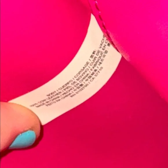 Kate Spade Bag Black Pink Leather Colorblock Tote Satchel - Picture 15 of 17